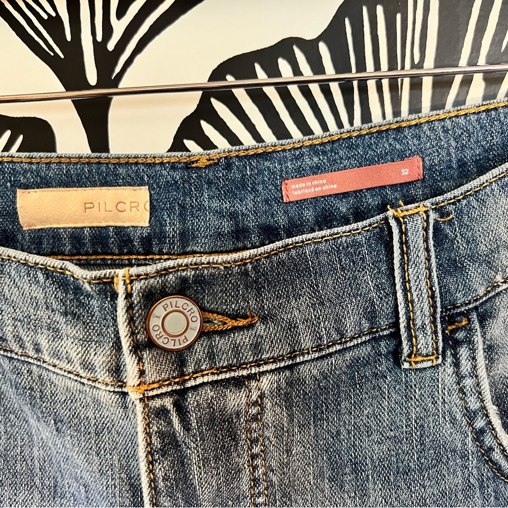 NWOT Pilcro Wide Leg Anthropologie Jeans Size 32 - Picture 6 of 9